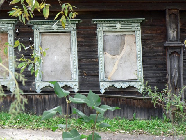 г.Семёнов. Наличники на окна (82 фото)