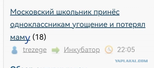 Школьник из Москвы угостил одноклассников тортом, но потерял мамины тарелки. Парень от испуга расклеил по району объявления