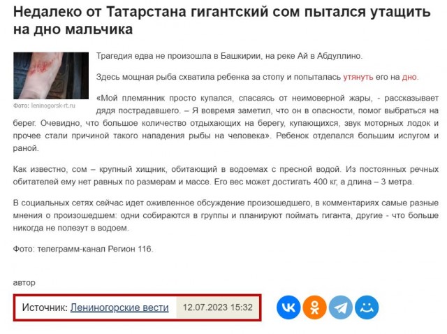 Хрена себе сомик...