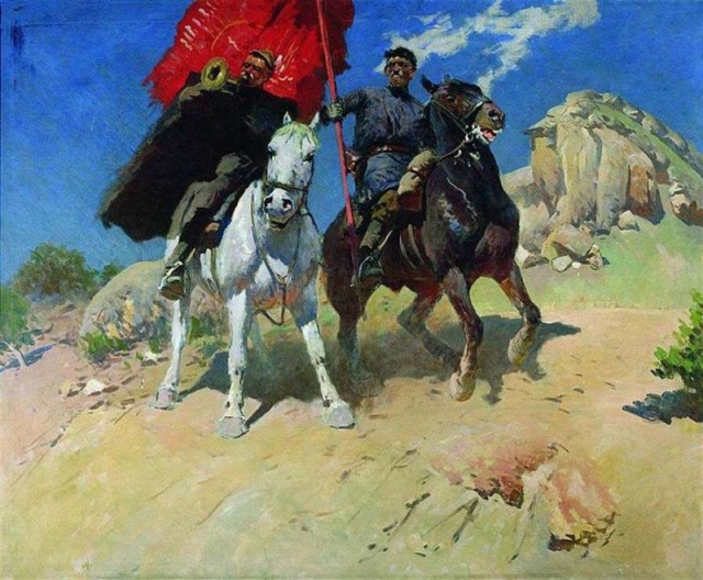 Гражданская война 1918—1920 годов в 20 картинах Митрофана Грекова