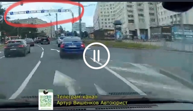 И даже инспектор ГАИ не смог его убедить