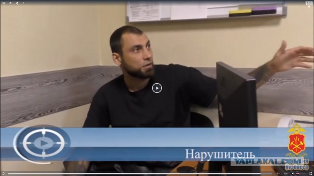 В Новокузнецке неадекват устроил затор посреди проспекта