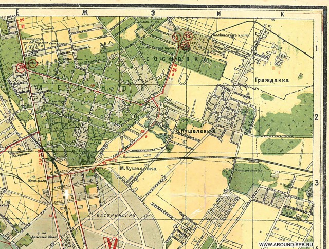 Железная дорога на В.О.