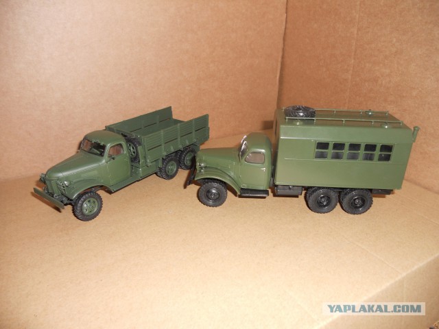 Военные автомобили в масштабе, с времён РККА до на