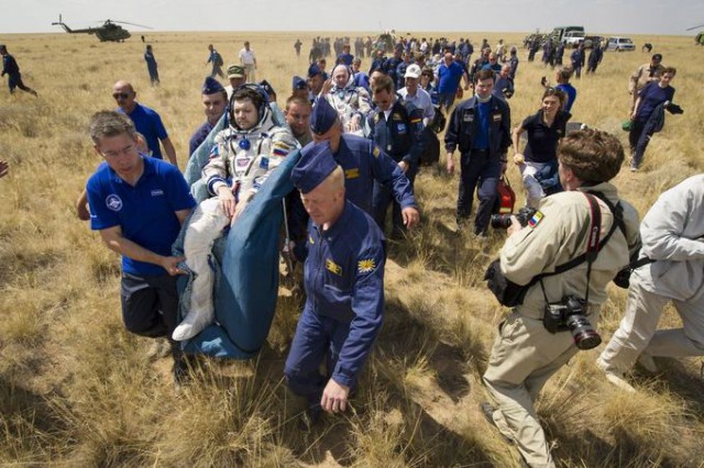 Космонавты ГРУ над Украиной