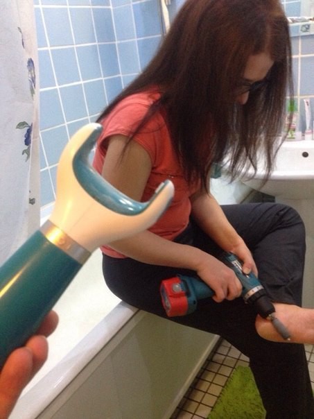 Не надо было драчёвый в гараж уносить..