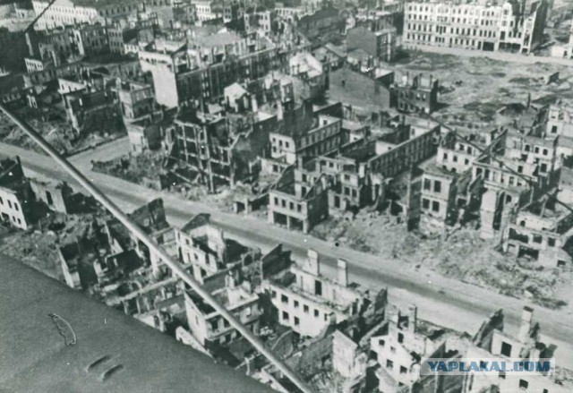 Дрезден, 1945 год. Бомбардировки Дрездена.