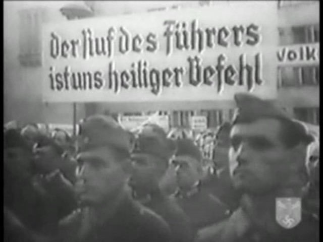 Фольксштурм - гитлеровское ополчение.