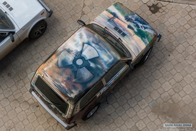 Аэрография на Ниве