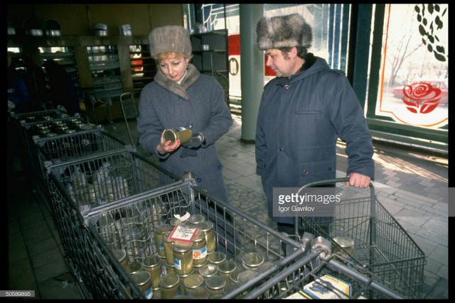 1991. Москва в объективе западных корреспондентов