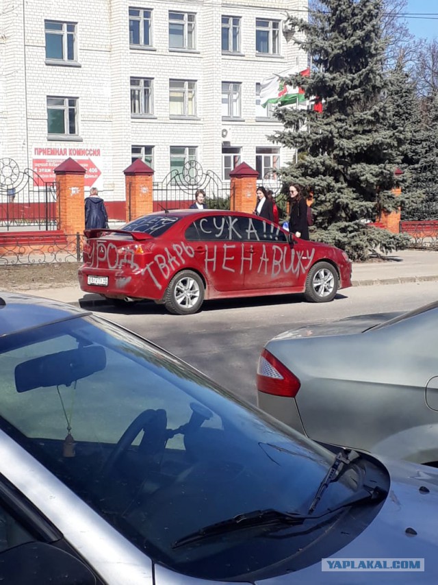 «Ненавижу. Кобель. Урод»: жертва семейных разборок замечена на улицах Липецка
