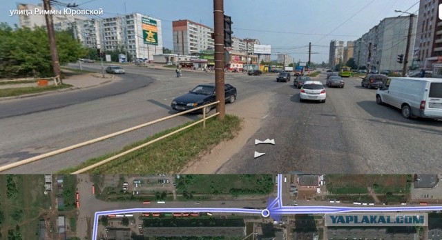Небольшой боевик из Кирова: там на дороге мужчина схлестнулся с дедом из-за того, что тот его подрезал