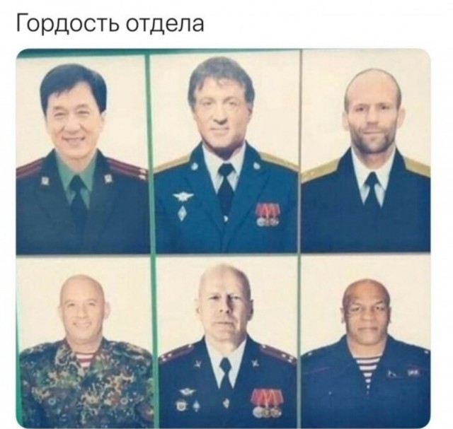 Глазки отдохните для яповчанок, мужчины в форме