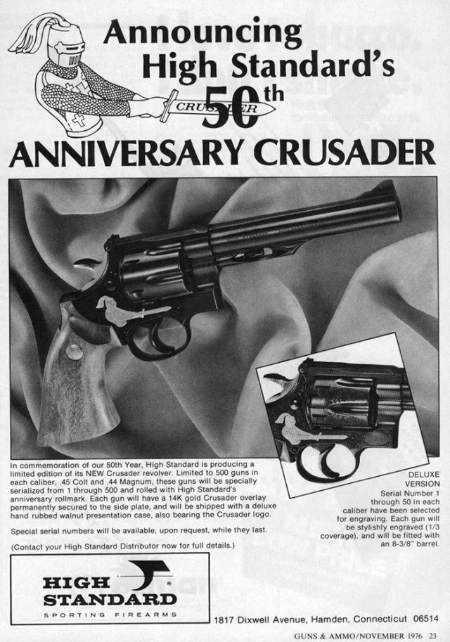 Револьвер сложнее нужного: High Standard Crusader