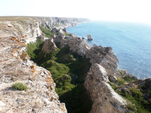 Крым. Терновка. Зимние дороги.