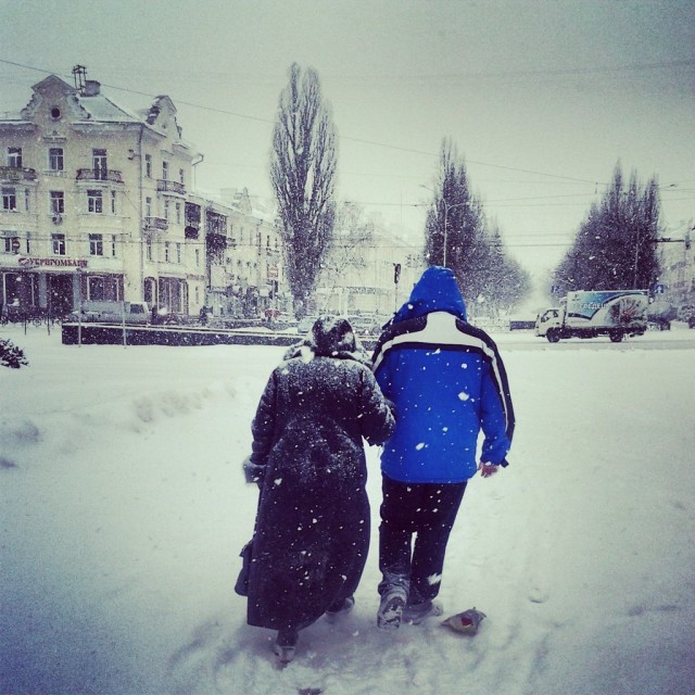 23 марта. Киев. Весна.