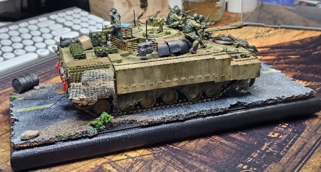 Рукоделия пост. 1/35. БМП-3. Диорама