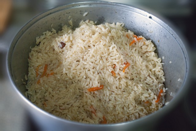 Плов с картошкой или с фрикадельками