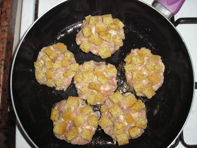Котлетки рубленые из говядины