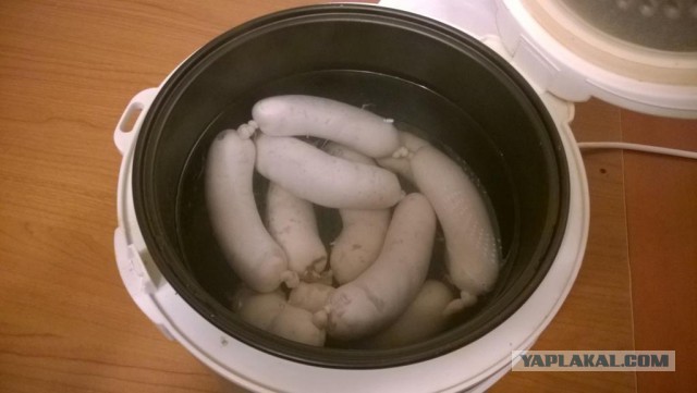 Сардельки на ужин