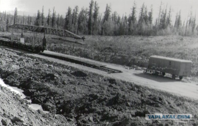 Автопробег грузовиков КАМАЗ 1978 год.