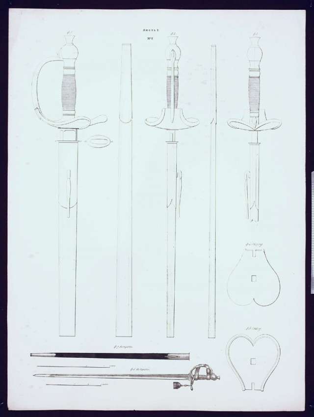 Обмундирование Императорской армии, 1844 год.