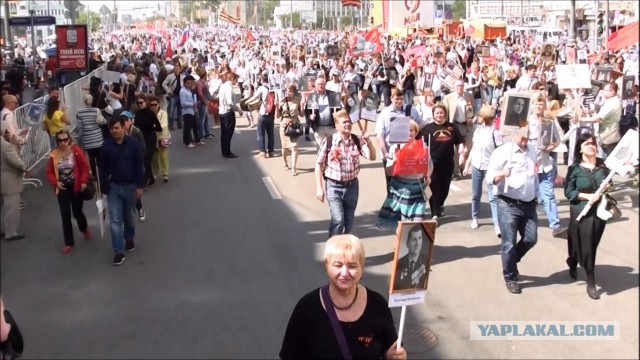 Поездка с сыном в Москву на 9 мая