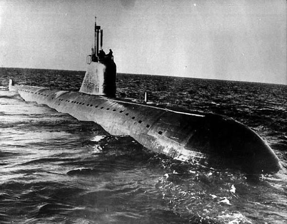 Первая атомная подводная лодка Советского Союза