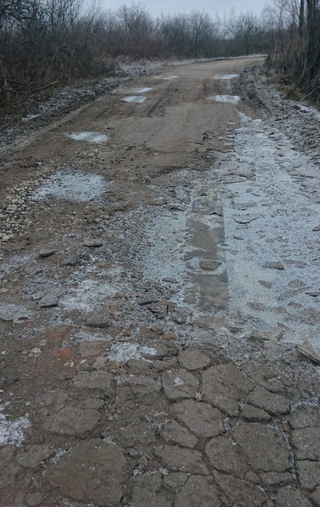 Замена зимних бордюров.