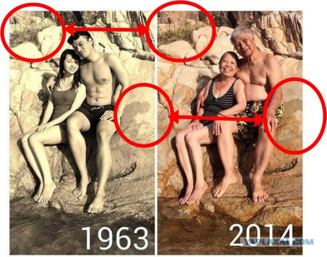 Фотографии из разряда «тогда и сейчас»
