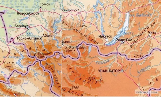 Землетрясение в Туве