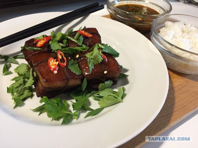 Тушеная свиная грудинка. Dong Po Rou. Китайская кухня.