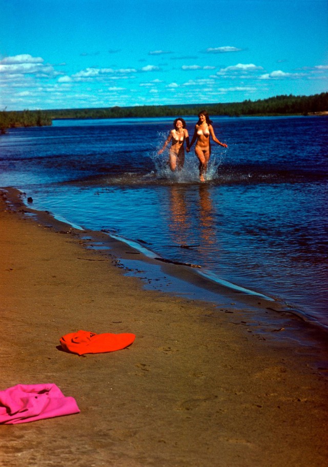 1970-е. На реке Лене