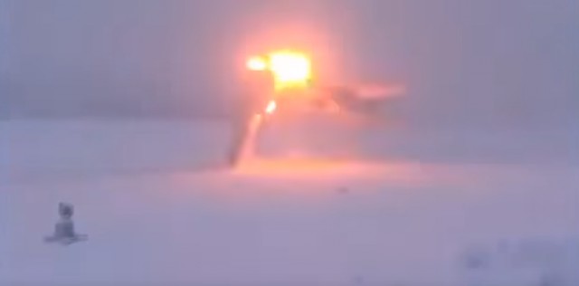 В сети появилось видео катастрофы самолета Ту-22М3 RF-94159 35 красный ВКС РФ в Оленьей (Мурманская область)