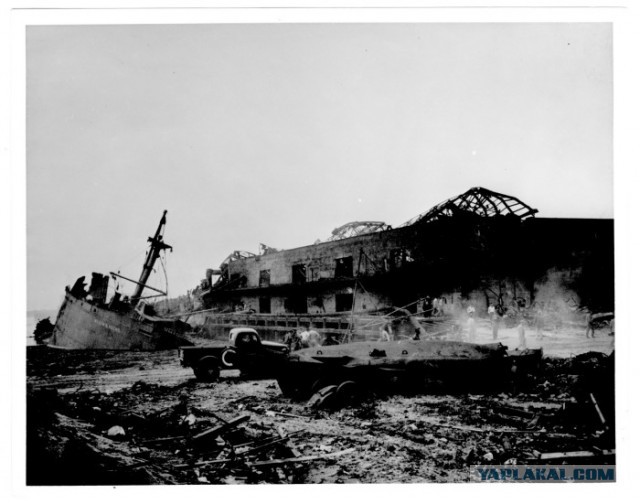 Взрыв парохода "Гранкан" Техас-Сити 16 апреля 1947 года
