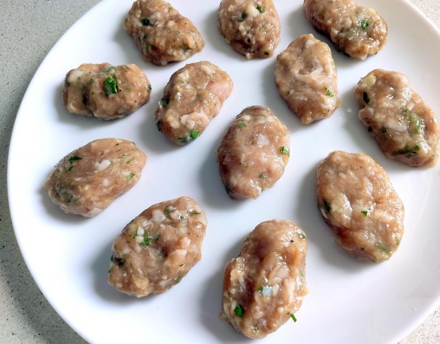 Яичные вареники на китайский лад