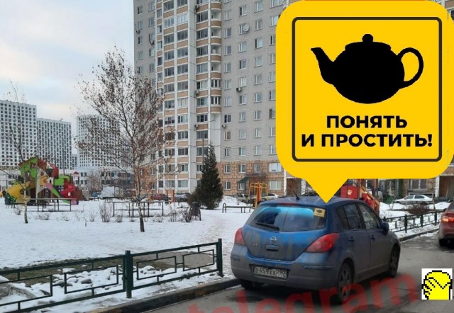 Очень «вежливая» автолядь из Бутово