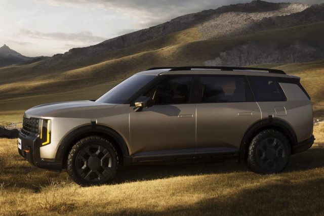 Новый кроссовер Kia Telluride второго поколения