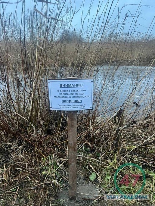 Жителям деревни в Ленобласти запретили переправляться по реке. Это был единственный путь на «большую землю»