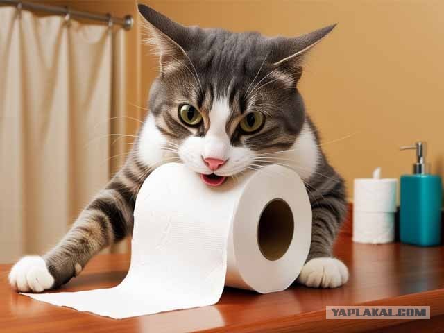7 мифов о туалетной бумаге: от узоров до котов-помощников