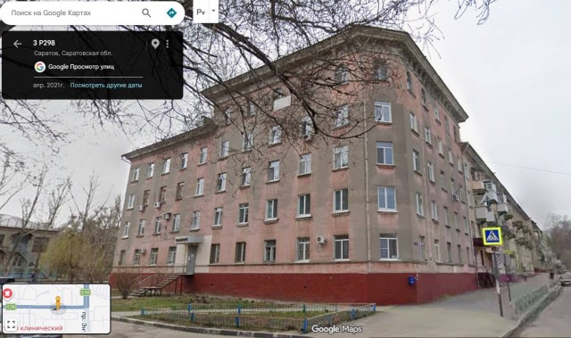 В Саратове обрушился подъезд аварийного дома, который уже начали частично расселять.