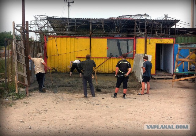 Ремонт в шиномонтажке