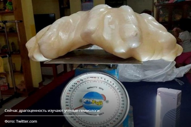 Филиппинский рыбак 10 лет хранил 34-килограммовую жемчужину стоимостью $100 млн