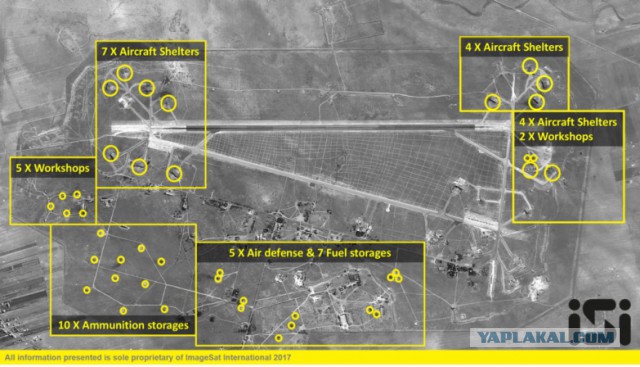 Трамп поздравил американских военных с успешной атакой на Сирию