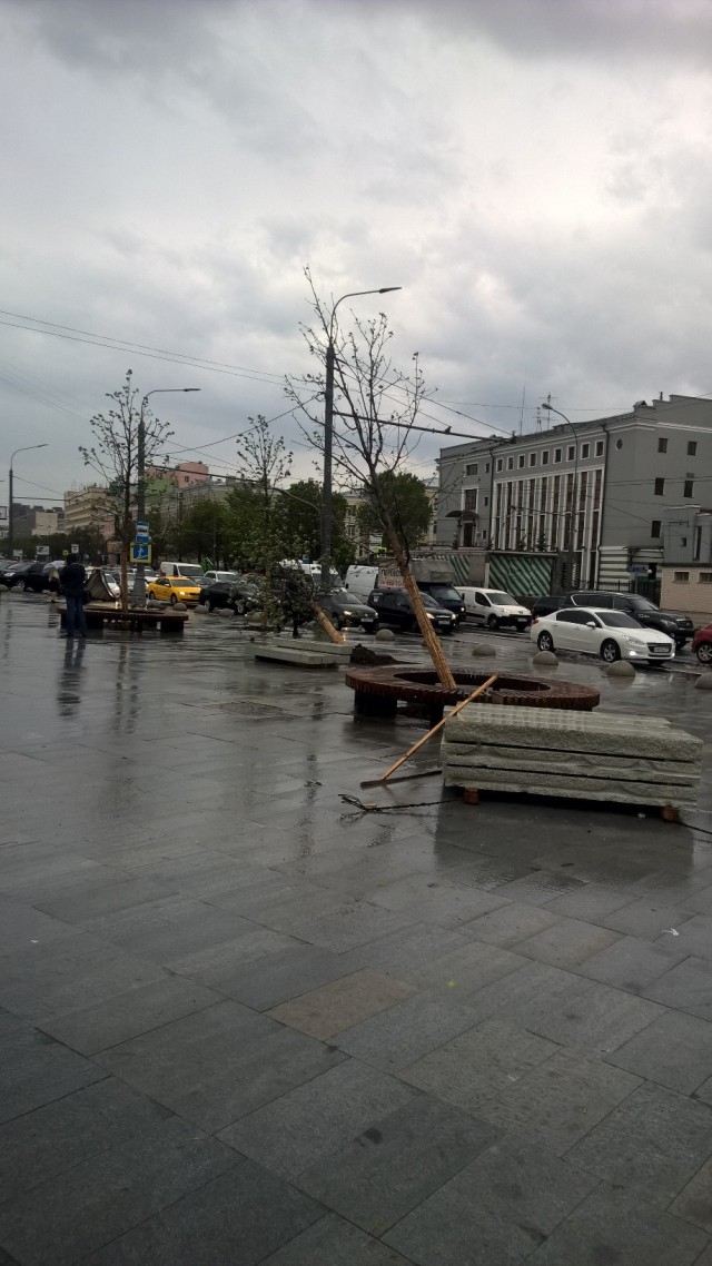 В Москве ураган!