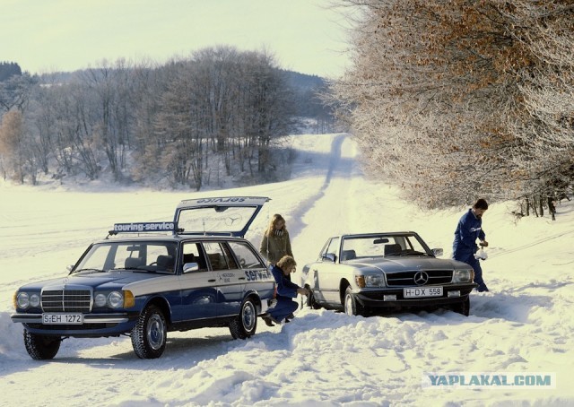 Mercedes-Benz S123: сарай, который смог