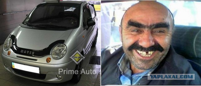 Каждый автомобиль имеет своё лицо