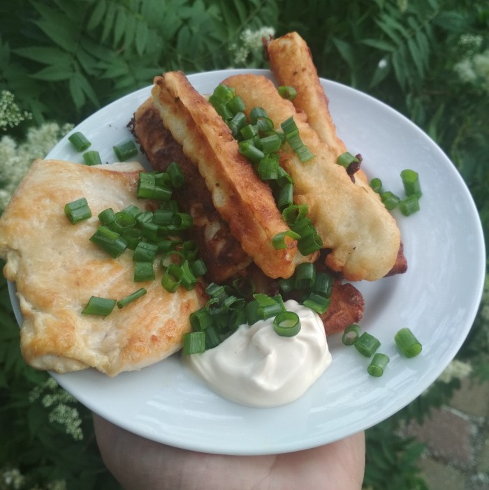 Кабачки в кляре