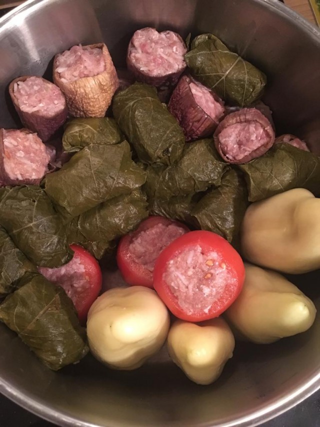 Долма с грибами