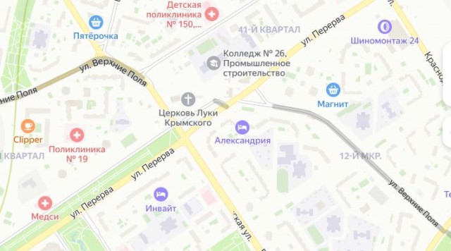 Улицы Москвы, на которых нет ни одного дома
